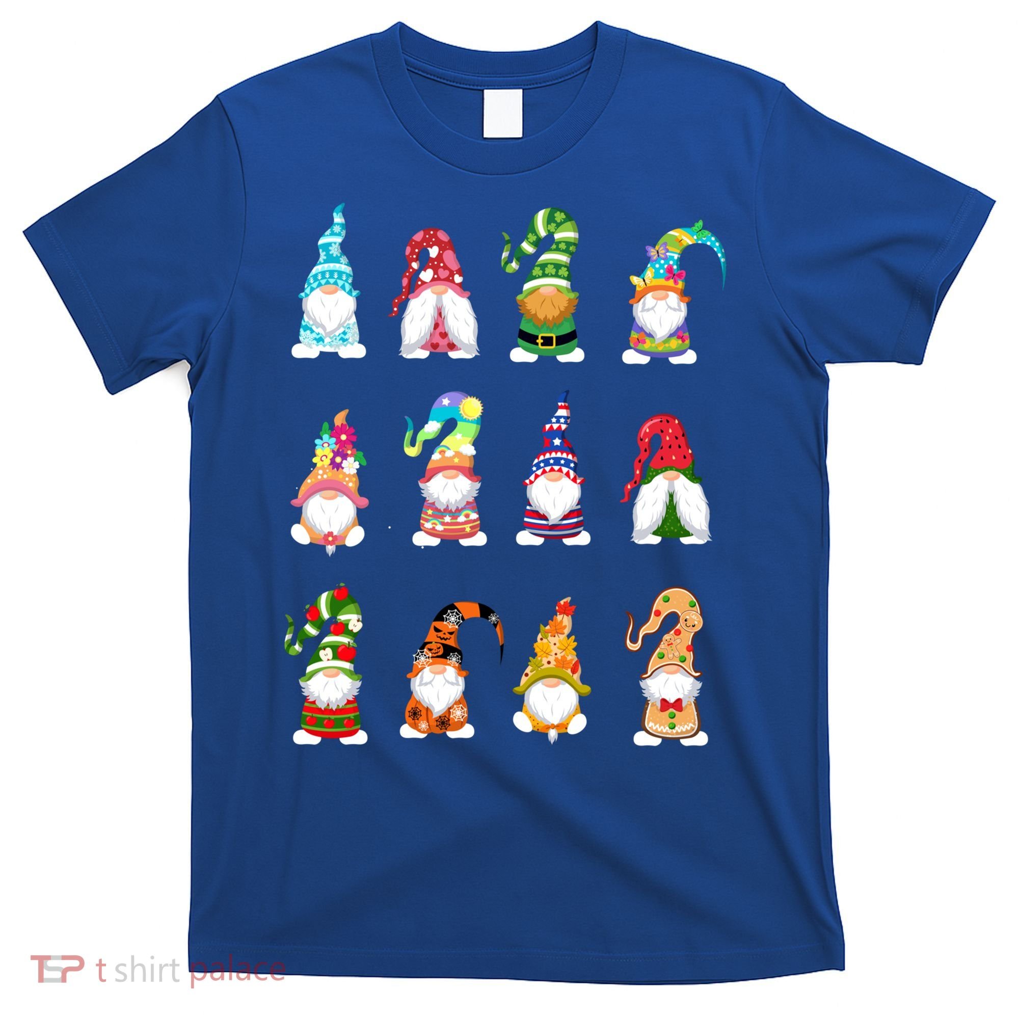 Valentine's Gnome Gift St Patrick's Gnomies Easter Gift Spring Gnomes Gift T-Shirt
