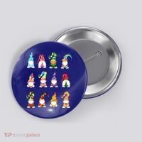Valentine's Gnome Gift St Patrick's Gnomies Easter Gift Spring Gnomes Gift Button thumb 0