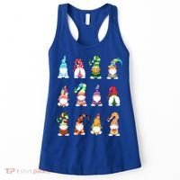 Valentine's Gnome Gift St Patrick's Gnomies Easter Gift Spring Gnomes Gift Women's Tank Top thumb 0