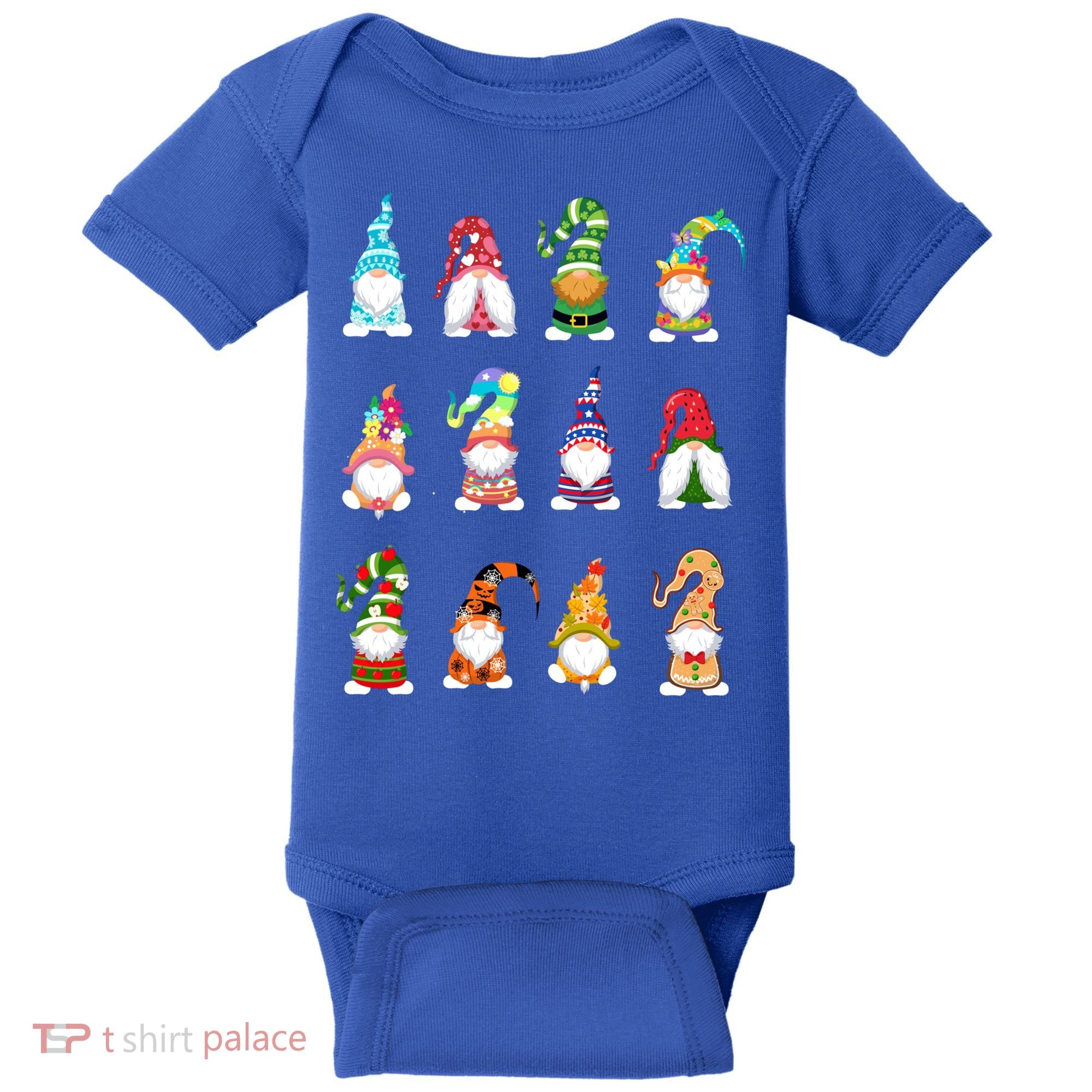 Valentine's Gnome Gift St Patrick's Gnomies Easter Gift Spring Gnomes Gift Baby Bodysuit