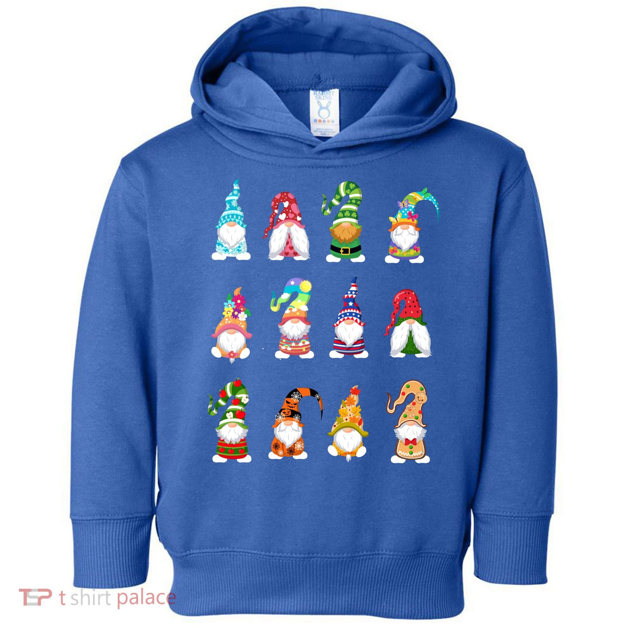 Valentine's Gnome Gift St Patrick's Gnomies Easter Gift Spring Gnomes Gift Toddler Hoodie
