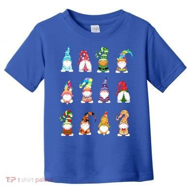 Valentine's Gnome Gift St Patrick's Gnomies Easter Gift Spring Gnomes Gift Toddler T-Shirt