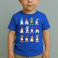 Valentine's Gnome Gift St Patrick's Gnomies Easter Gift Spring Gnomes Gift Toddler T-Shirt thumb 2