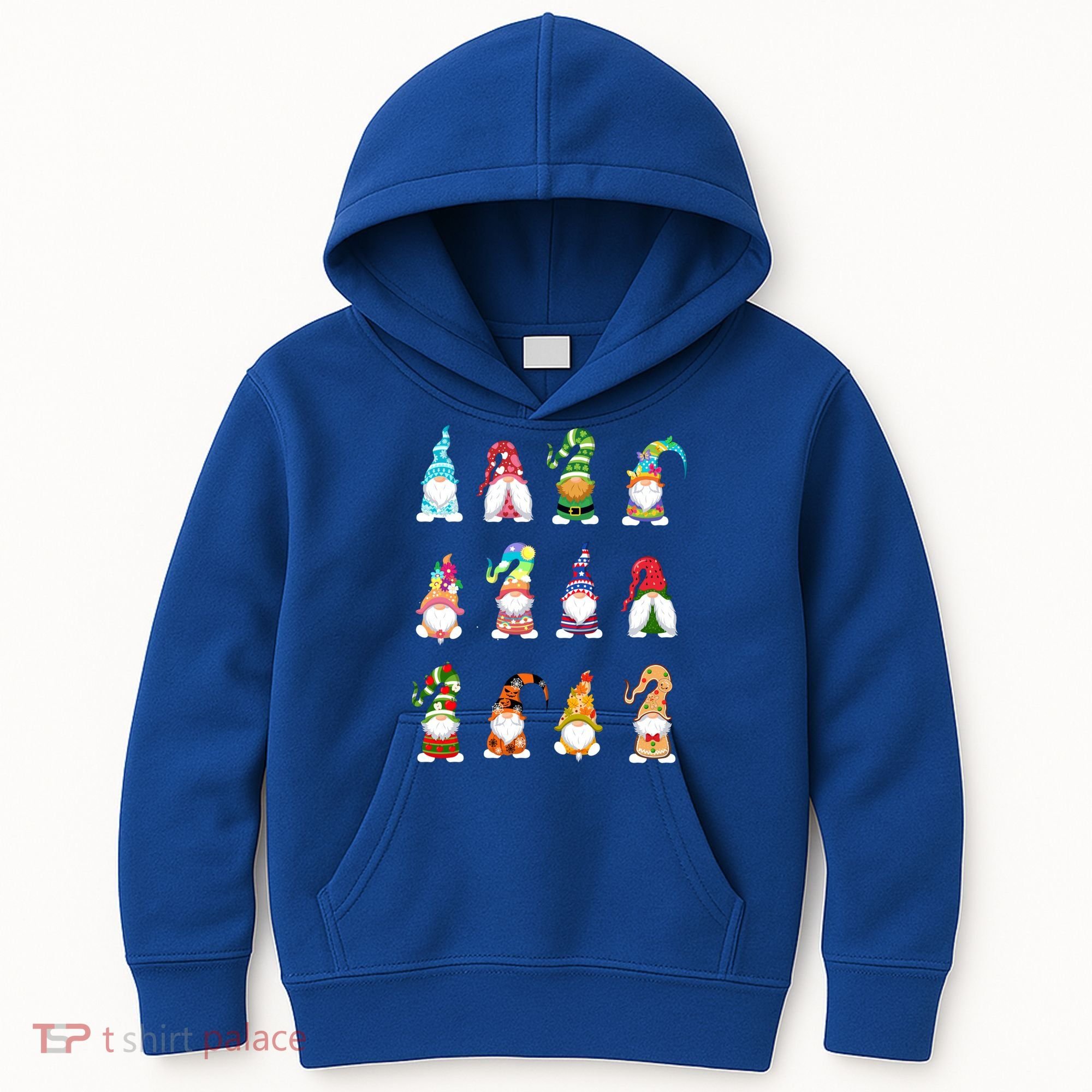 Valentine's Gnome Gift St Patrick's Gnomies Easter Gift Spring Gnomes Gift Kids Hoodie