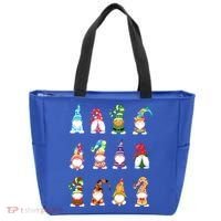 Valentine's Gnome Gift St Patrick's Gnomies Easter Gift Spring Gnomes Gift Tote Bag thumb 0