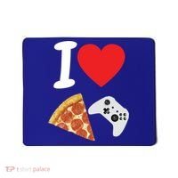 Video Games Gamer Love Pizza Cheese Boys Slice Controller Cute Gift Mousepad thumb 0