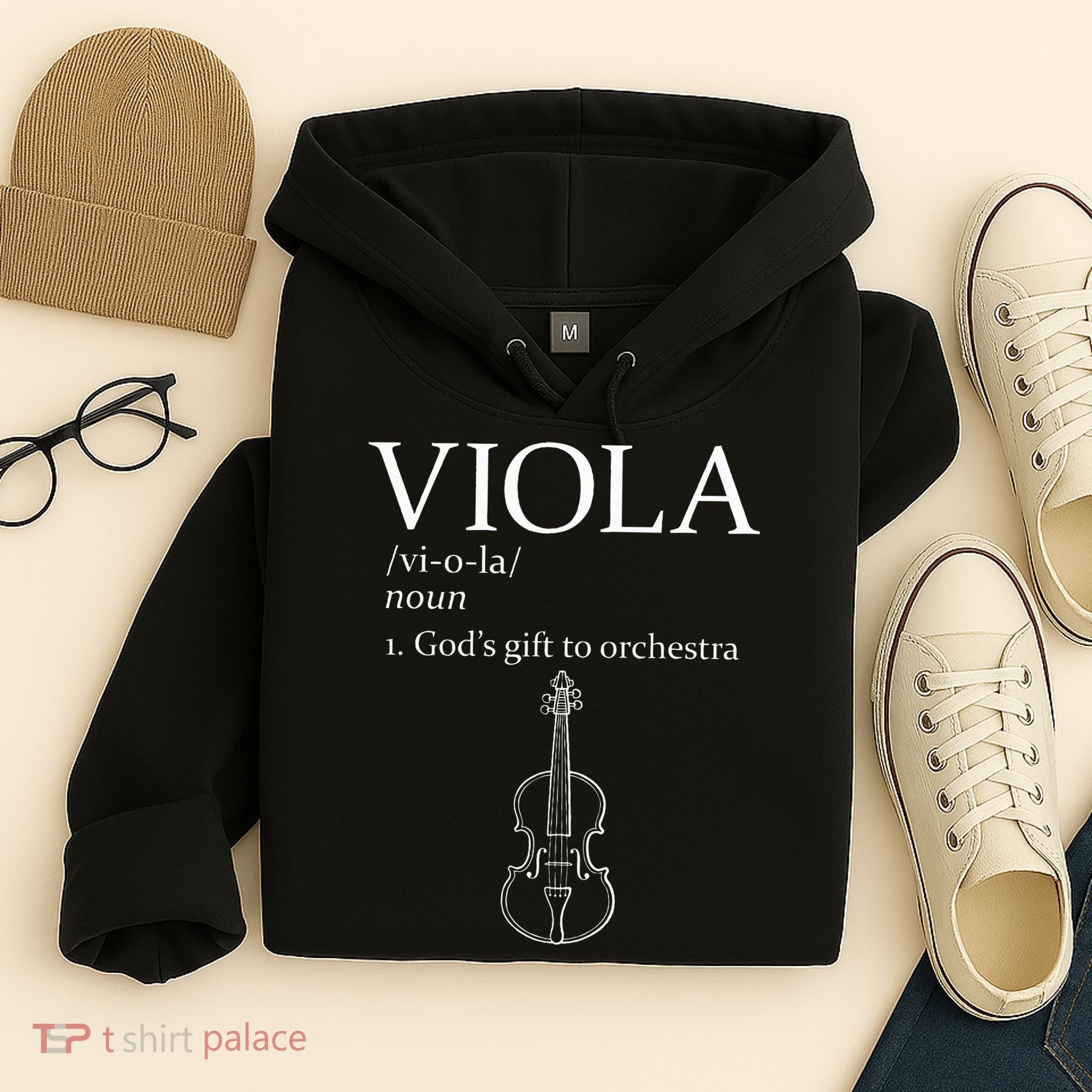 Viola GodS Gift For Orchestra Hoodie