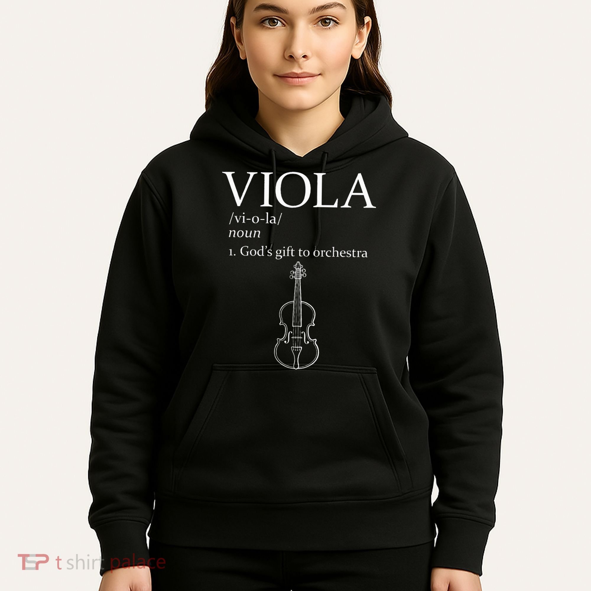 Viola GodS Gift For Orchestra Hoodie