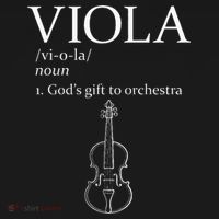 Viola GodS Gift For Orchestra Long Sleeve Shirt thumb 2