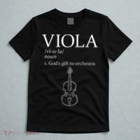 Viola GodS Gift For Orchestra T-Shirt thumb 5