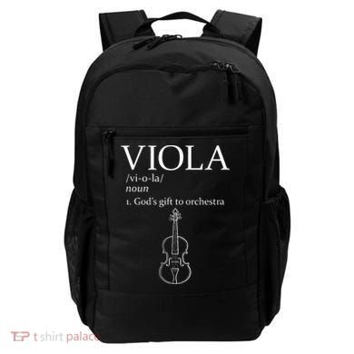 Viola GodS Gift For Orchestra Backpack