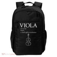 Viola GodS Gift For Orchestra Backpack thumb 0