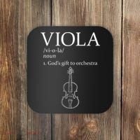 Viola GodS Gift For Orchestra Coaster thumb 0