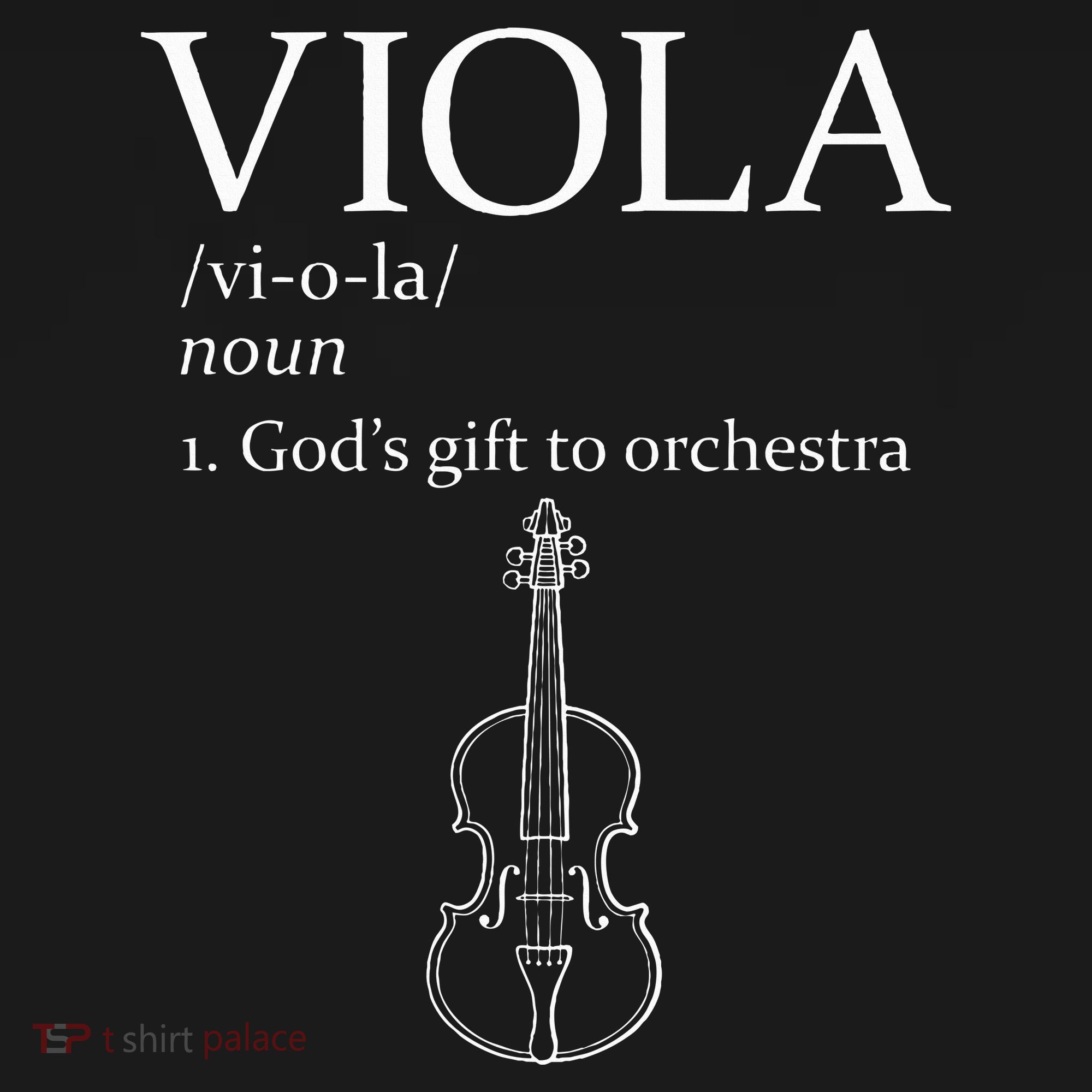 Viola GodS Gift For Orchestra Polo