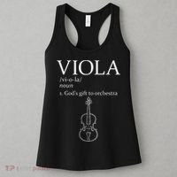 Viola GodS Gift For Orchestra Women's Tank Top thumb 3