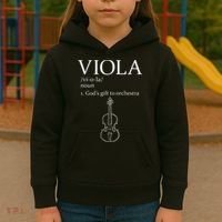 Viola GodS Gift For Orchestra Kids Hoodie thumb 3