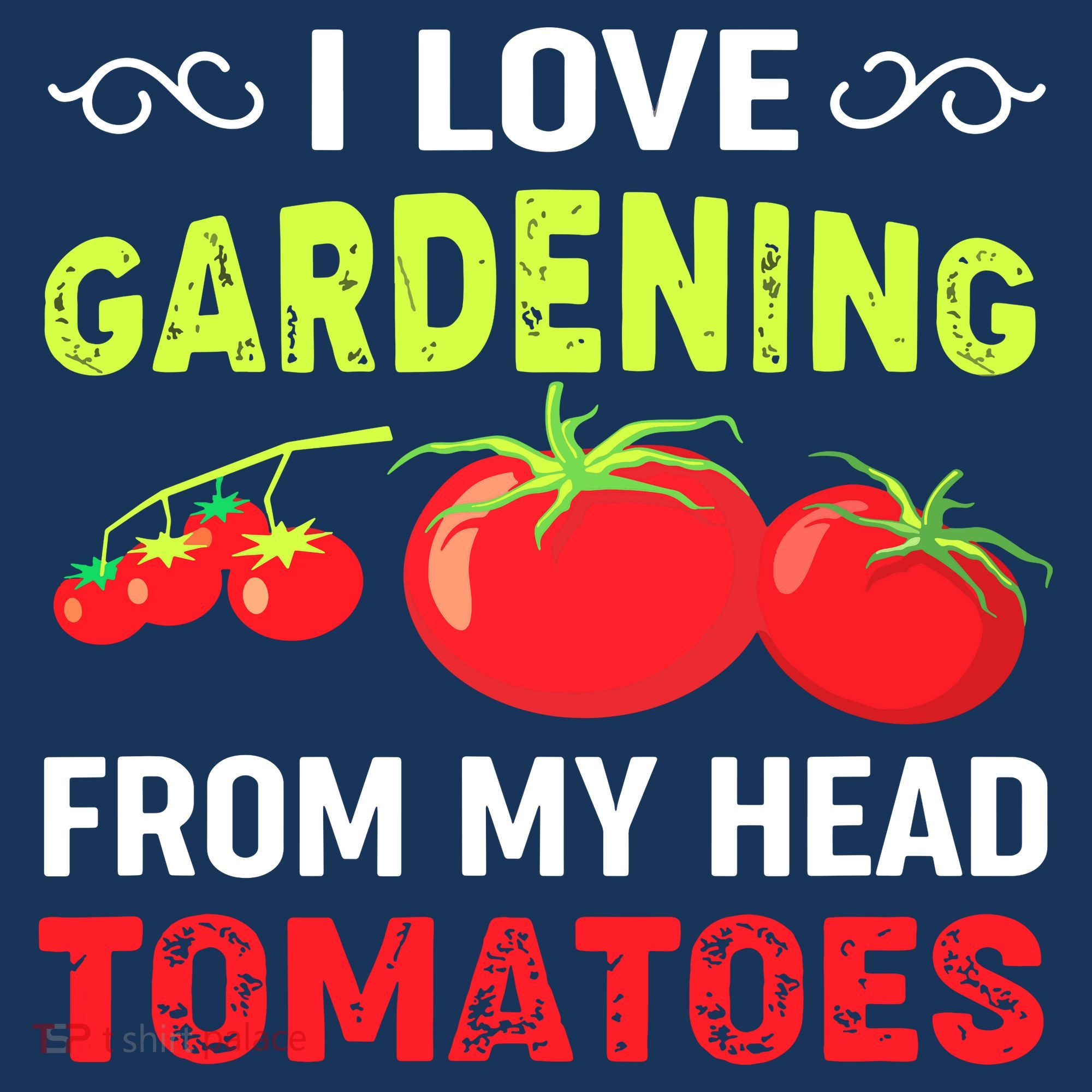 Vegetable Gardener, Gardening, Funny Pun: Head Tomatoes Women's Tank Top
