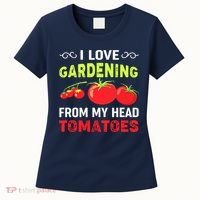 Vegetable Gardener, Gardening, Funny Pun: Head Tomatoes Women's T-Shirt thumb 0