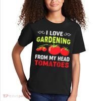 Vegetable Gardener, Gardening, Funny Pun: Head Tomatoes Kids T-Shirt thumb 2