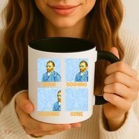 Van Gogh Goghing Gone Coffee Mug thumb 3