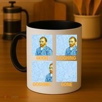 Van Gogh Goghing Gone Coffee Mug thumb 4