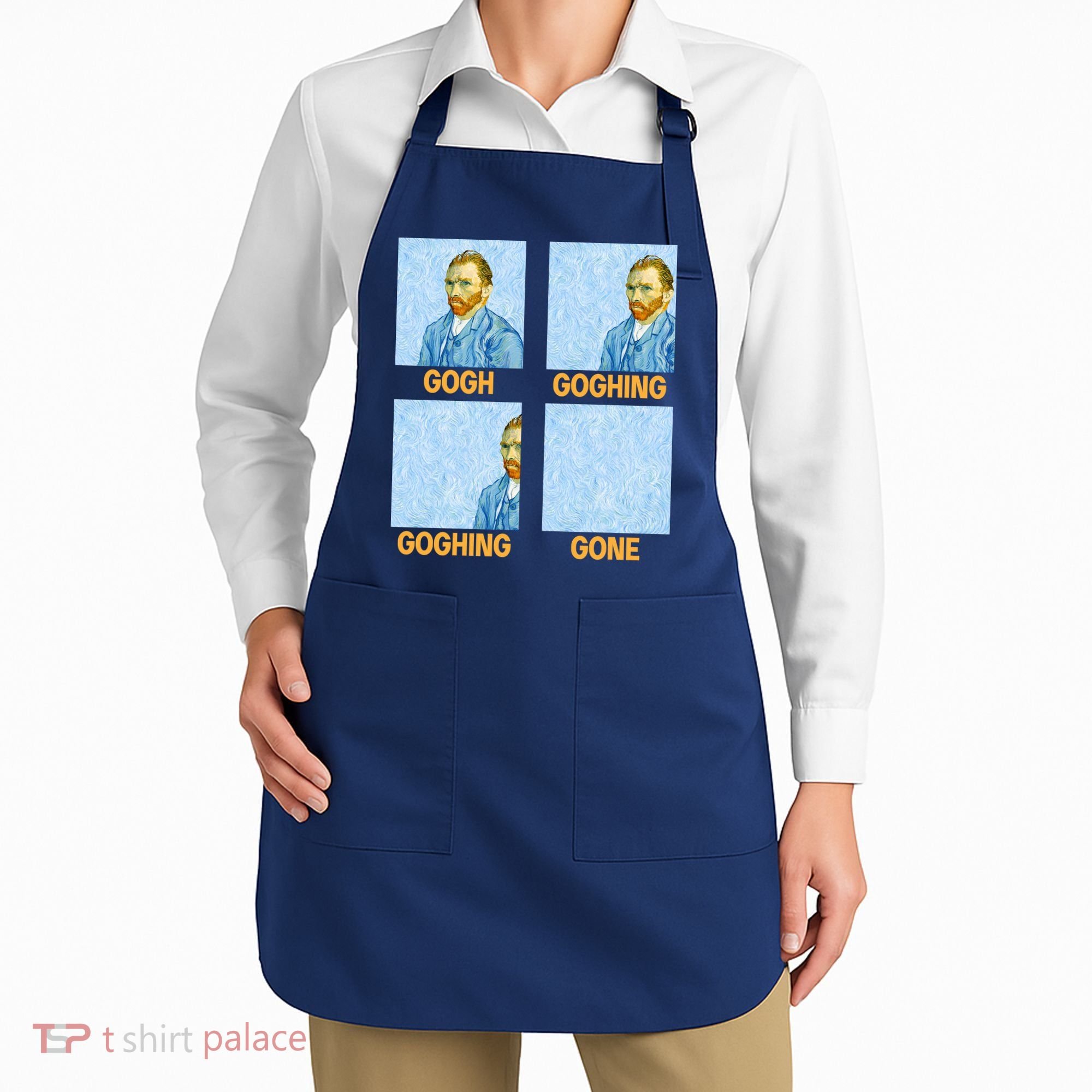 Van Gogh Goghing Gone Apron