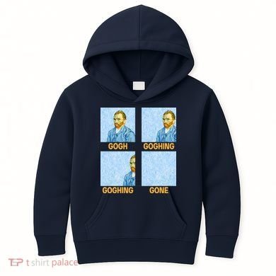 Van Gogh Goghing Gone Kids Hoodie