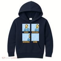 Van Gogh Goghing Gone Kids Hoodie thumb 0