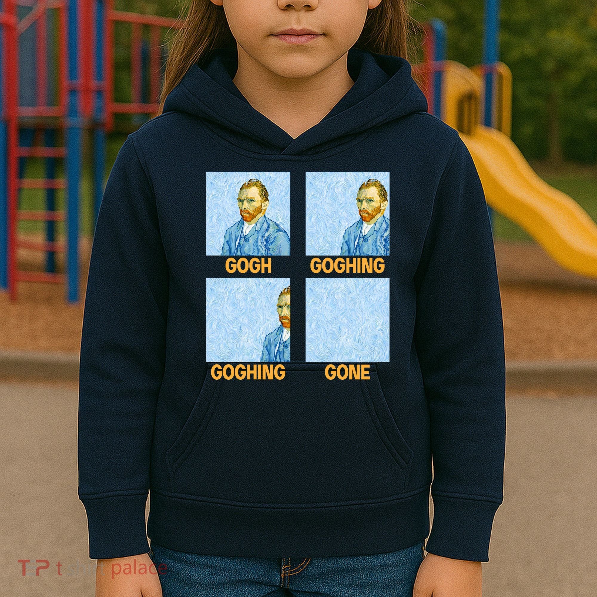 Van Gogh Goghing Gone Kids Hoodie