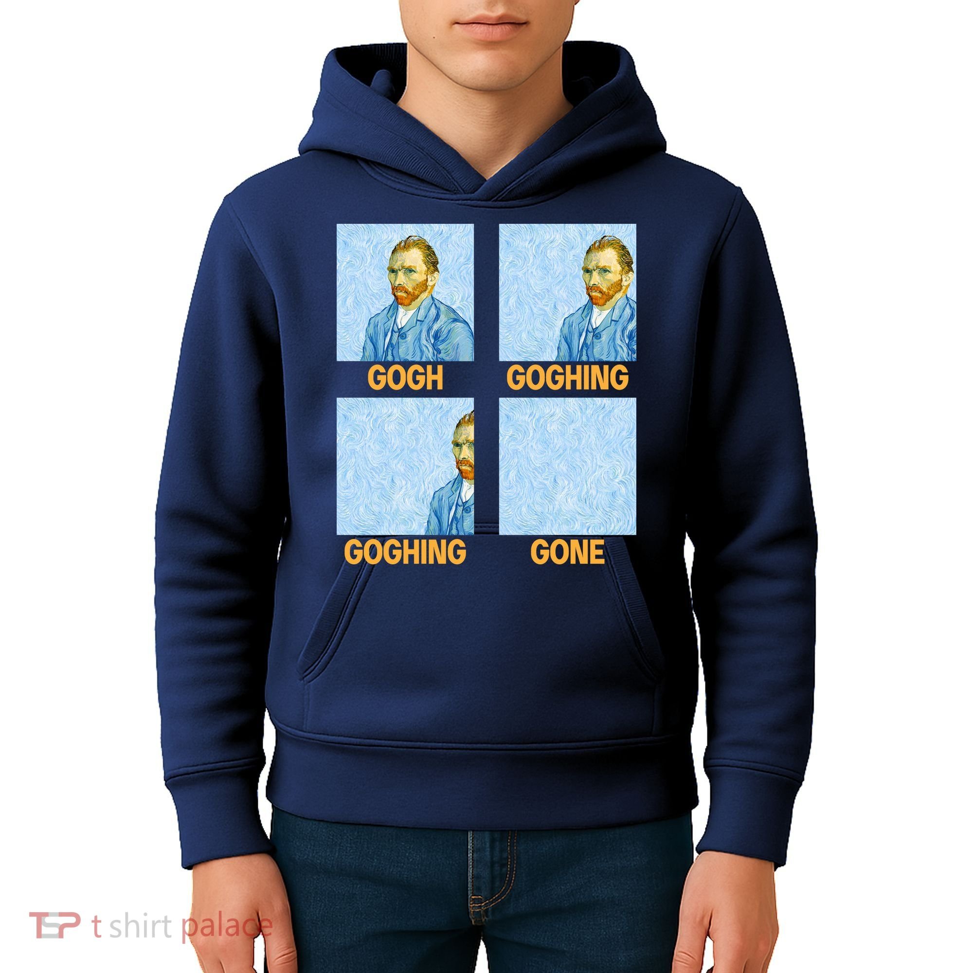 Van Gogh Goghing Gone Kids Hoodie