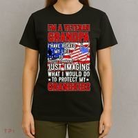 Veteran Grandpa Grandkids T-Shirt thumb 4