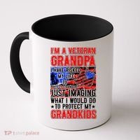 Veteran Grandpa Grandkids Coffee Mug thumb 0