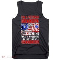 Veteran Grandpa Grandkids Tank Top thumb 0