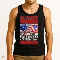 Veteran Grandpa Grandkids Tank Top thumb 3