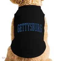 Varsity Grey Gettysburg Doggie Tank thumb 0