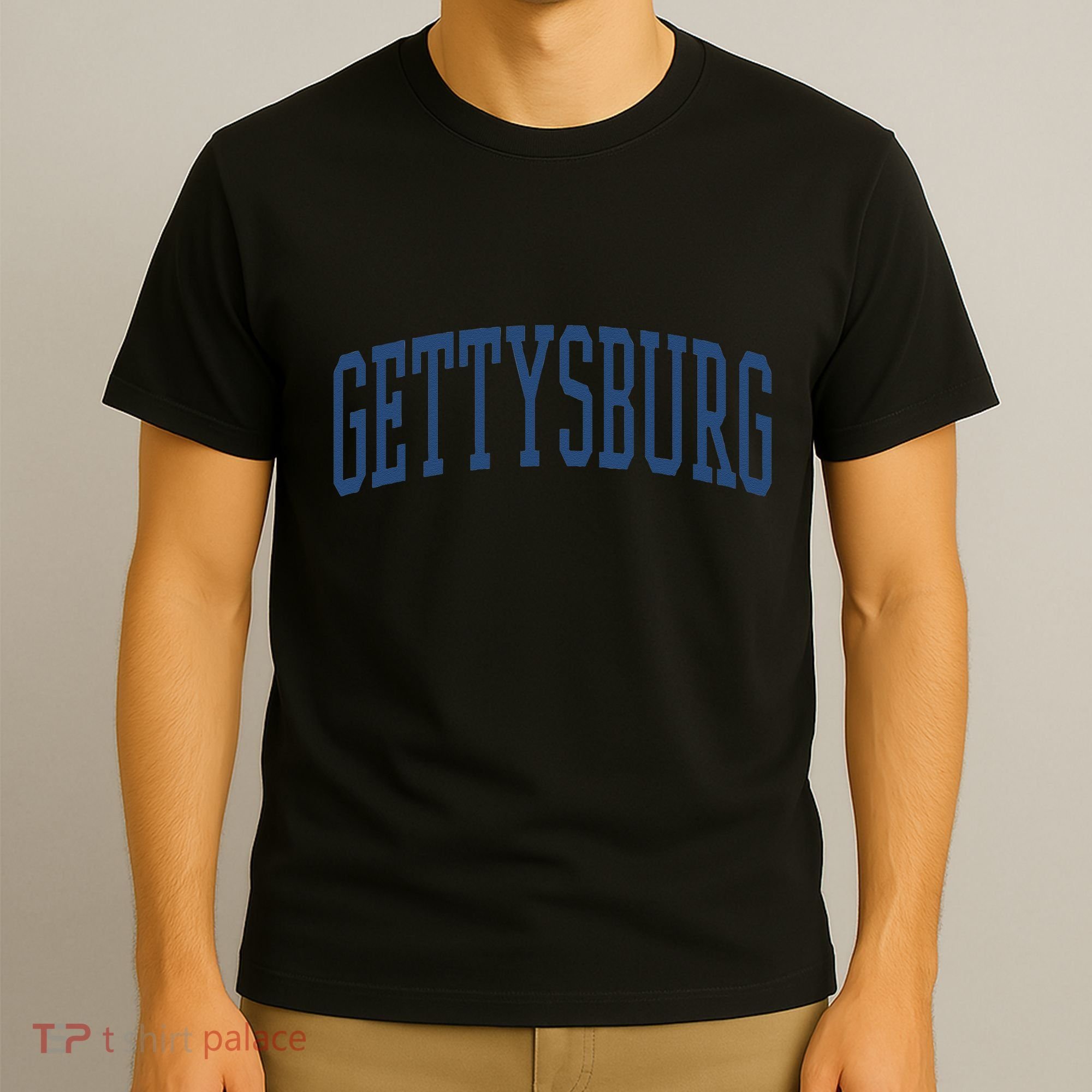 Varsity Grey Gettysburg T-Shirt