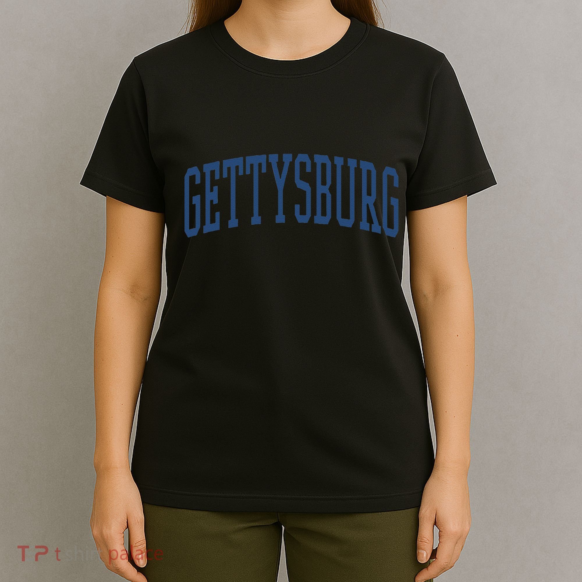 Varsity Grey Gettysburg T-Shirt