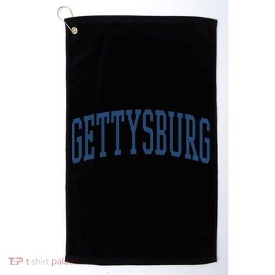 Varsity Grey Gettysburg Golf Towel