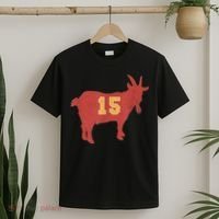 Vintage Grunge GOAT 15 Red And Gold T-Shirt thumb 2