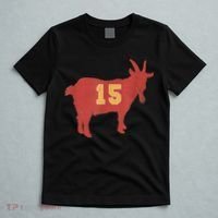 Vintage Grunge GOAT 15 Red And Gold T-Shirt thumb 5