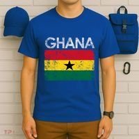 Vintage Ghana Ghanaian Flag Pride Gift T-Shirt thumb 6