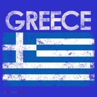 Vintage Greece Greek Flag Pride Gift T-Shirt thumb 7