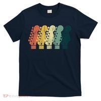 Vintage Guitar Gift For Music Band Guitarist Stuff Premium T-Shirt thumb 0