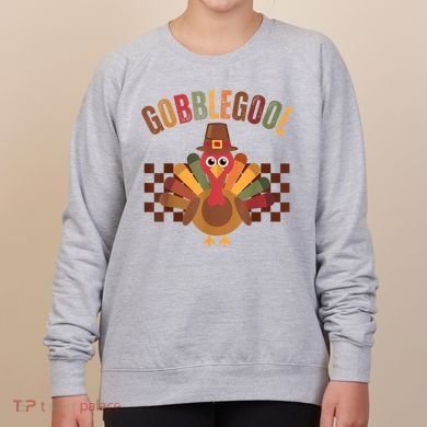 Vintage Gobble Gool Turkey Funny Thanksgiving Gobblegool Women's Sweatshirt