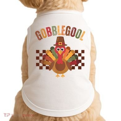 Vintage Gobble Gool Turkey Funny Thanksgiving Gobblegool Doggie Tank