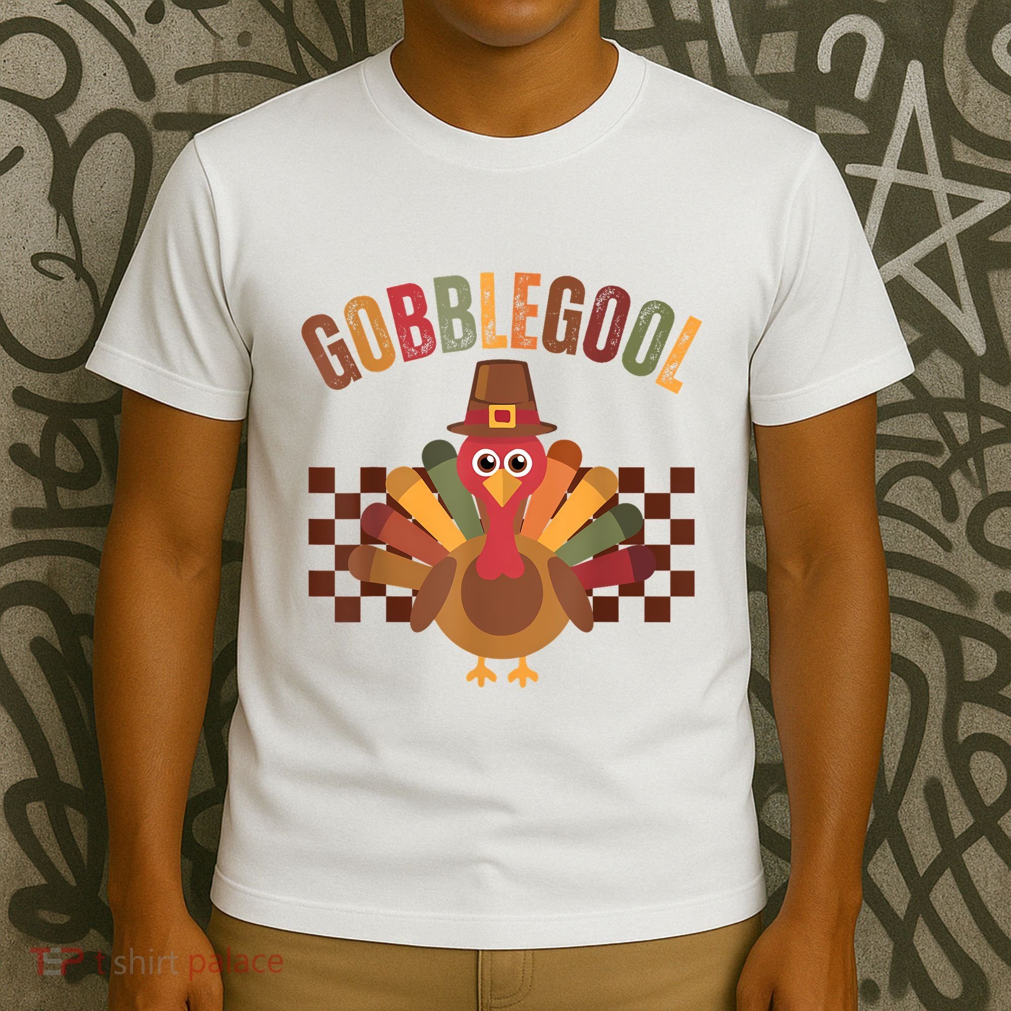 Vintage Gobble Gool Turkey Funny Thanksgiving Gobblegool T-Shirt