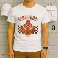 Vintage Gobble Gool Turkey Funny Thanksgiving Gobblegool T-Shirt thumb 6