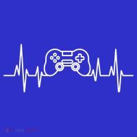 Video Game Heartbeat Gamer Funny Gift Gaming Controller Funny Gift Kids Long Sleeve Shirt thumb 2