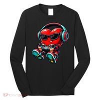 Video Game Heart Gamer Valentines Day Long Sleeve Shirt thumb 0