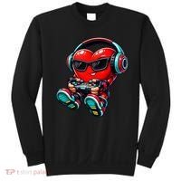 Video Game Heart Gamer Valentines Day Sweatshirt thumb 0